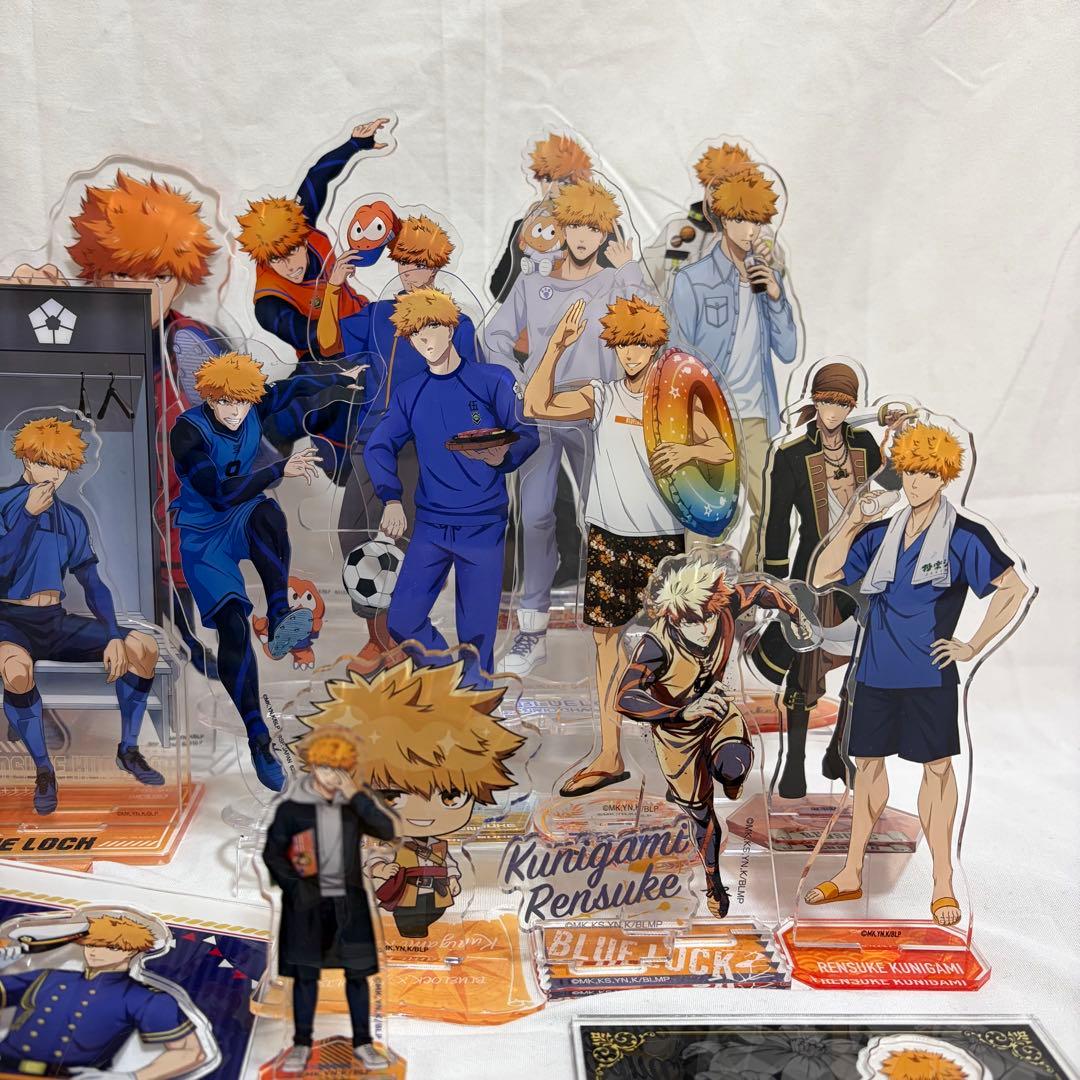 ブルーロック　國神錬介　アクリルスタンド　まとめ売り　ブルロ展　ブルーロック展