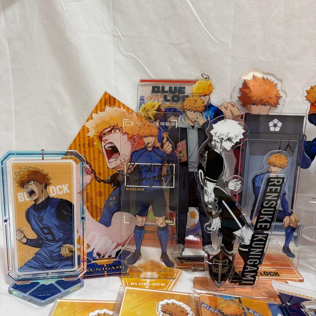 ブルーロック　國神錬介　アクリルスタンド　まとめ売り　ブルロ展　ブルーロック展