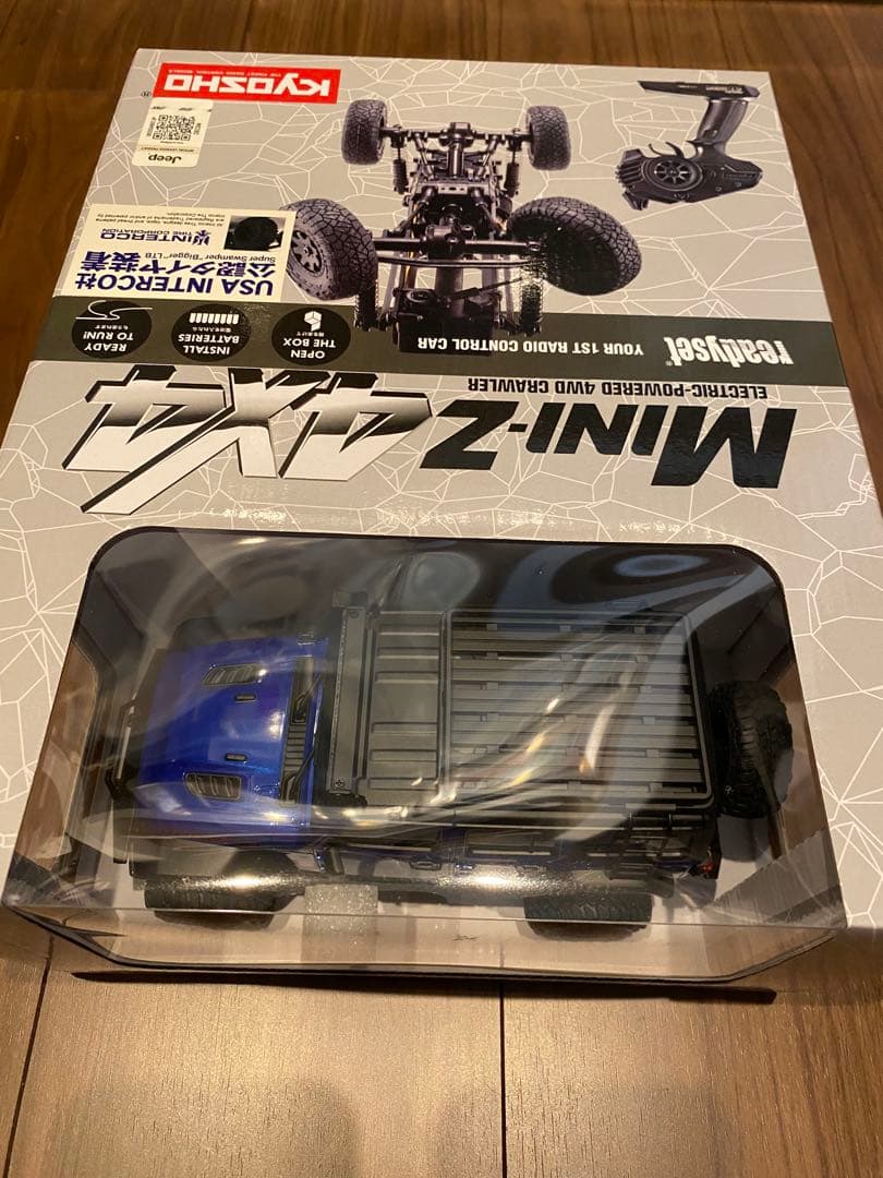 Kyosho Mini-Z 4x4 ラングラー　ルビコン　ブルー　新品未開封