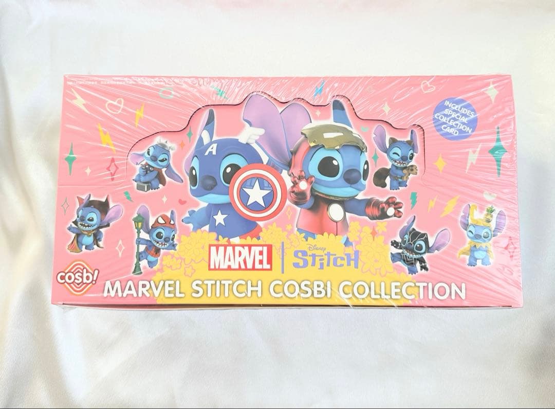 スティッチ マーベル cosbi コスビ フィギュア1BOX