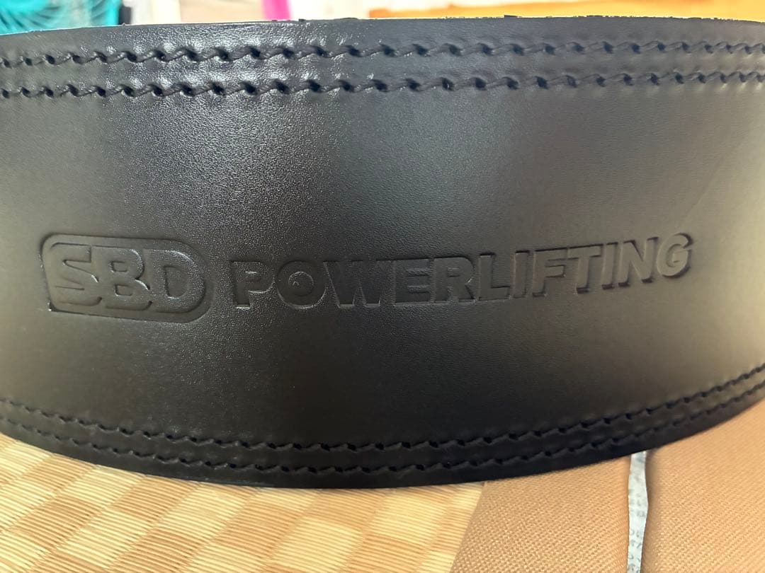 SBD パワーリフティングベルト　13㎜　XL