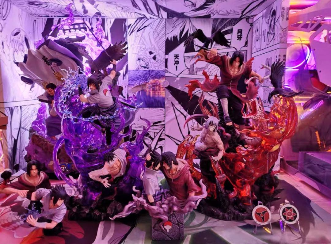 NARUTO ナルト うちはサスケ1/7 ガレージキット ガレキ スタチュー ③