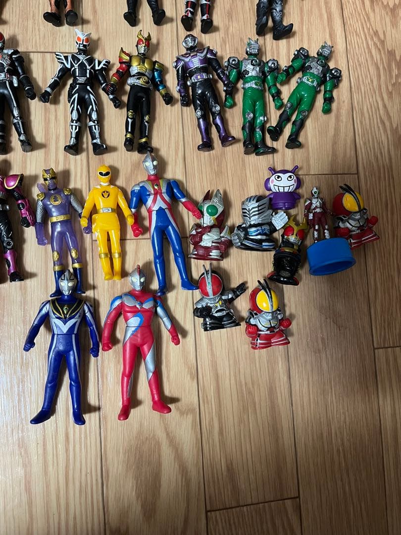 仮面ライダー ソフビ　まとめ売り　ウルトラマン　いろいろ