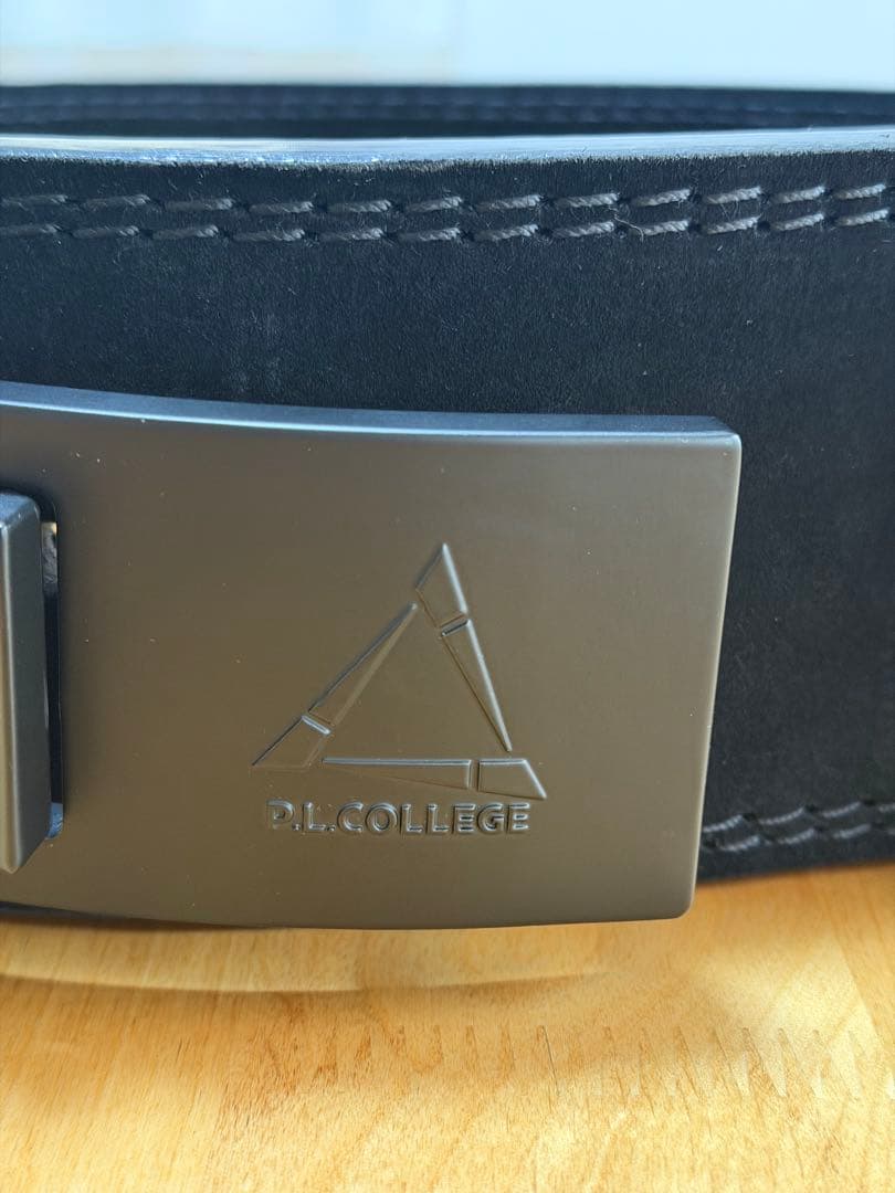 PL.COLLEGE トレーニング・パワーベルト ブラック
