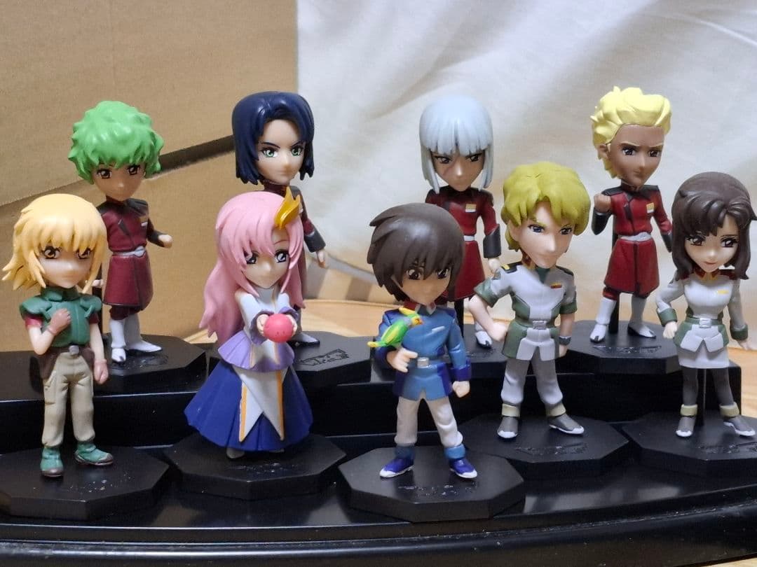 ガンダムSEED　ワーコレフィギュアvol.1〜2 フルコンプセット