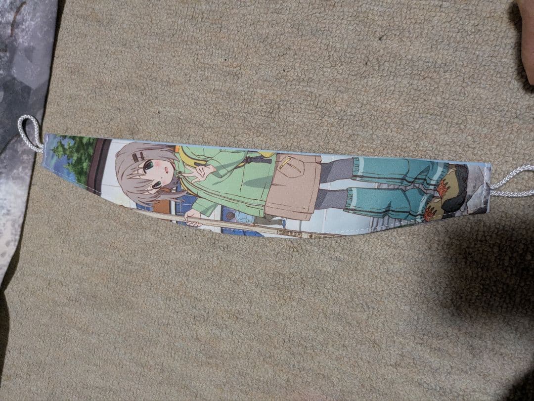 は*る様 ヤマノススメ カーテン 約130cm✕178cm 遮光 タッセル付