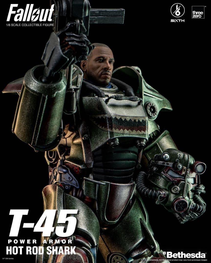 ⚫︎フォールアウト1/6T-45ホットロードシャークパワーアーマー⚫︎