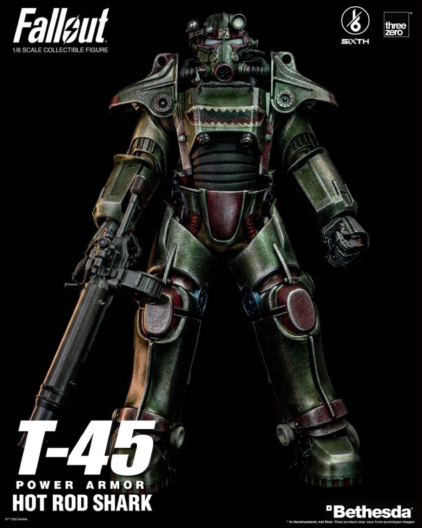 ⚫︎フォールアウト1/6T-45ホットロードシャークパワーアーマー⚫︎