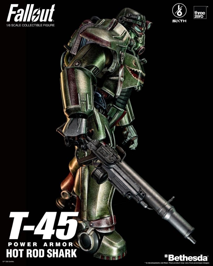⚫︎フォールアウト1/6T-45ホットロードシャークパワーアーマー⚫︎