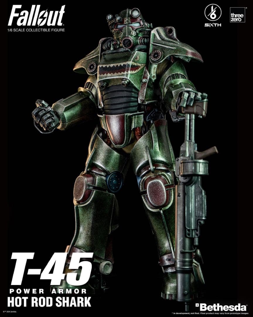 ⚫︎フォールアウト1/6T-45ホットロードシャークパワーアーマー⚫︎
