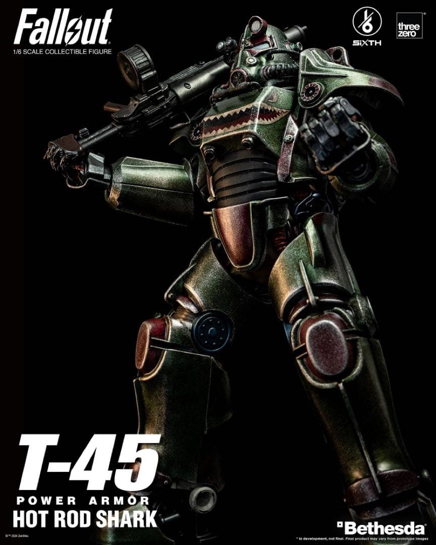 ⚫︎フォールアウト1/6T-45ホットロードシャークパワーアーマー⚫︎