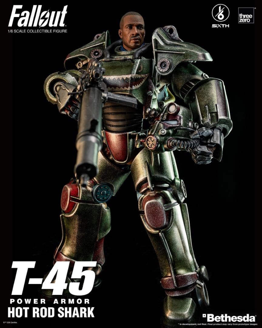 ⚫︎フォールアウト1/6T-45ホットロードシャークパワーアーマー⚫︎