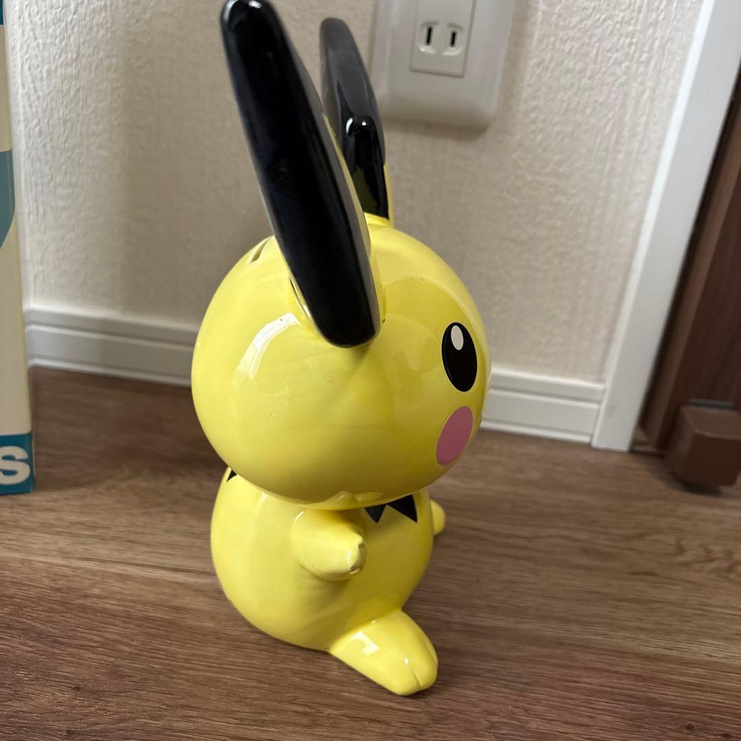 ポケットモンスター ポケモン ピチュー 陶器 貯金箱 大サイズ 新品未使用