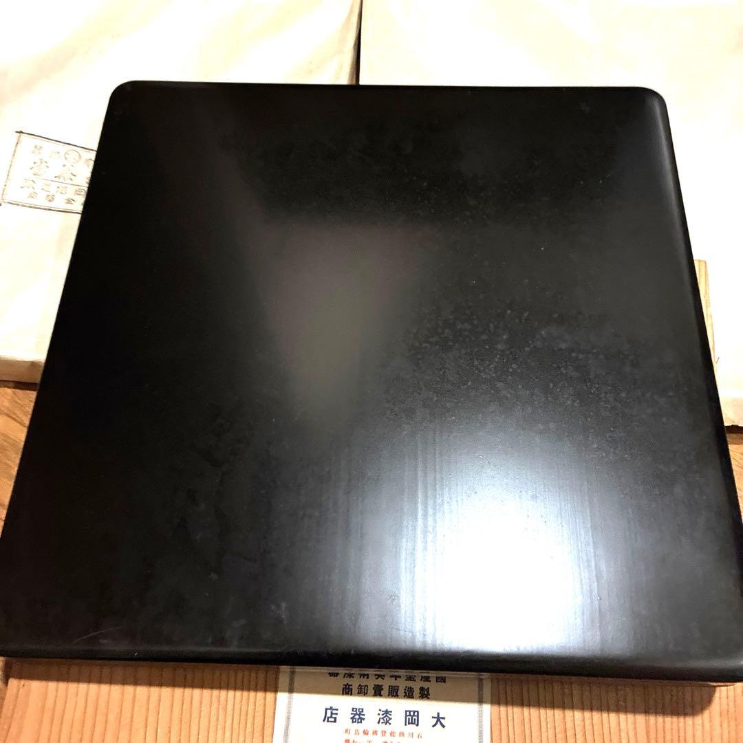 ‼️輪島塗 ‼️国産堅牢美術漆器‼️ 10枚セット昭和レトロ、ビンテージ、大岡漆器店、
