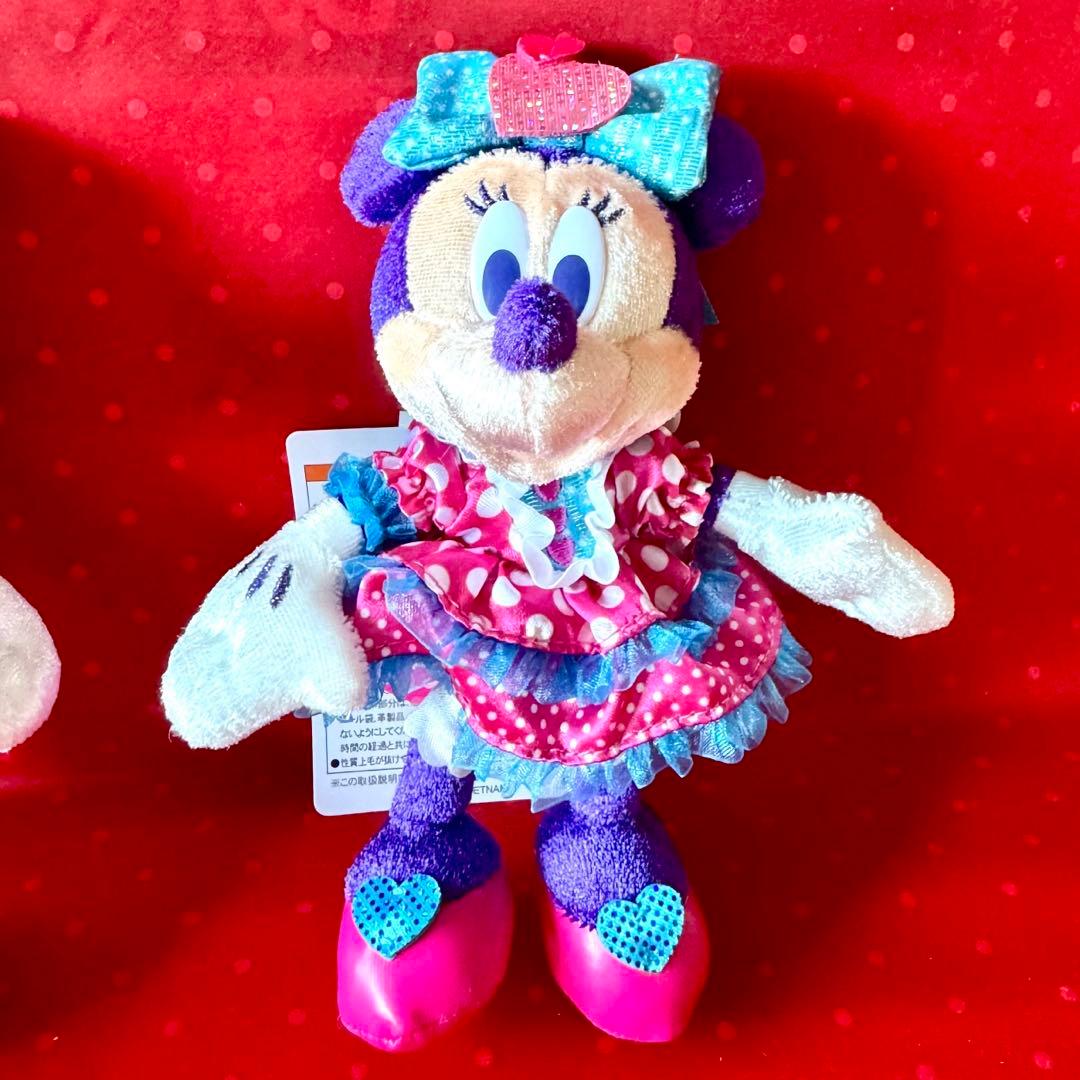 ディズニー　パルパルーザ　ミニーのファンダーランド　ぬいぐるみバッジ　3点セット