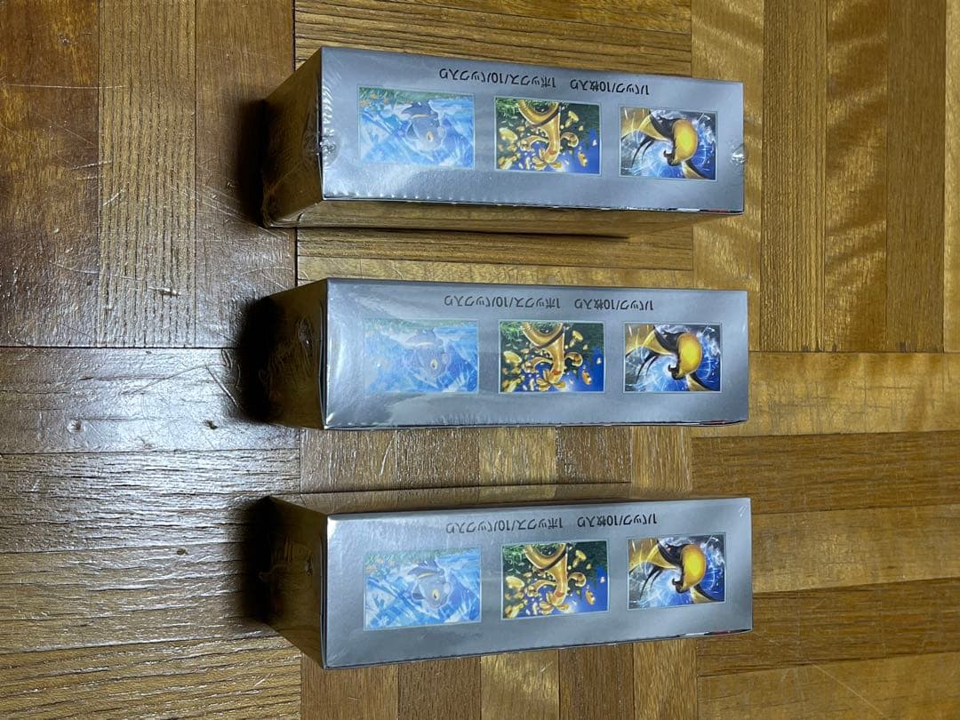 【即日発送】ポケモンカード シャイニートレジャーex シュリンク付き　3ボックス