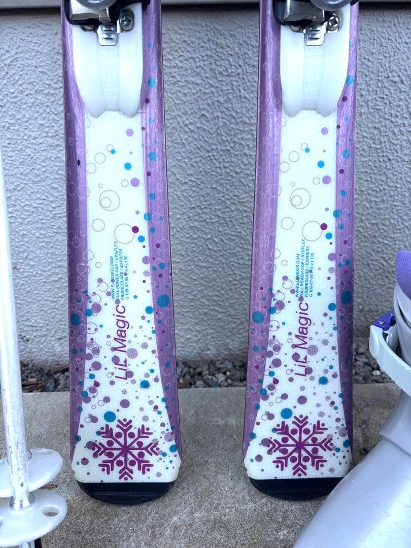 女の子用スキー フルセット 130cm 低〜中学年　エラン　美品です
