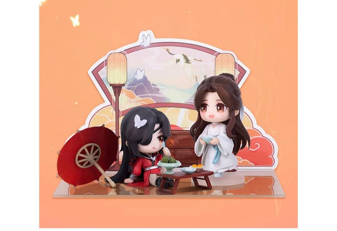 天官赐福 謝怜花城フィギュアセット 特典背景付き 新品未開封　極楽雅宴ver