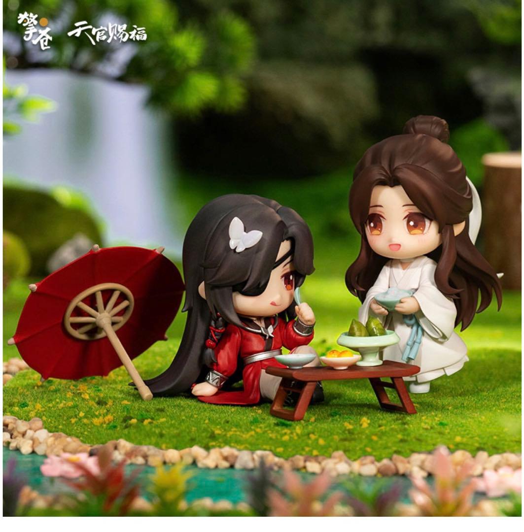 天官赐福 謝怜花城フィギュアセット 特典背景付き 新品未開封　極楽雅宴ver