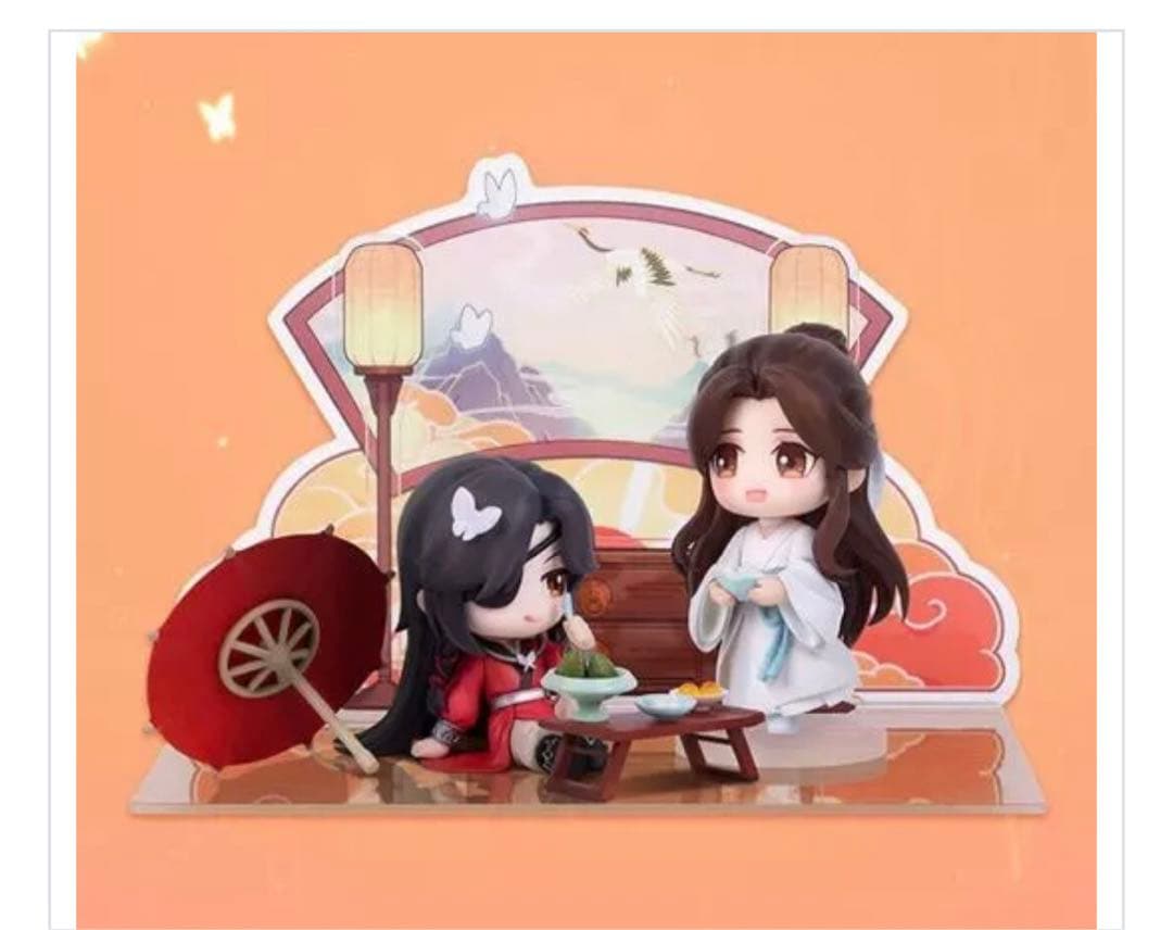 天官赐福 謝怜花城フィギュアセット 特典背景付き 新品未開封　極楽雅宴ver