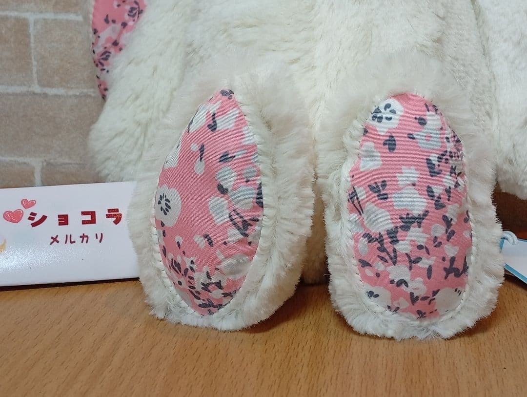  Blossom Cherry Bunny 耳花柄　うさぎ　M