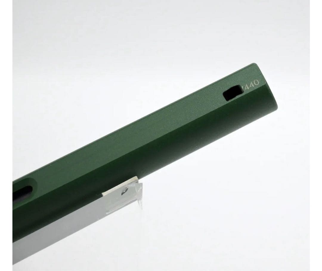 【440本限定】LAMY サファリフィールドグリーンゴールドクリップ 14金ニブ