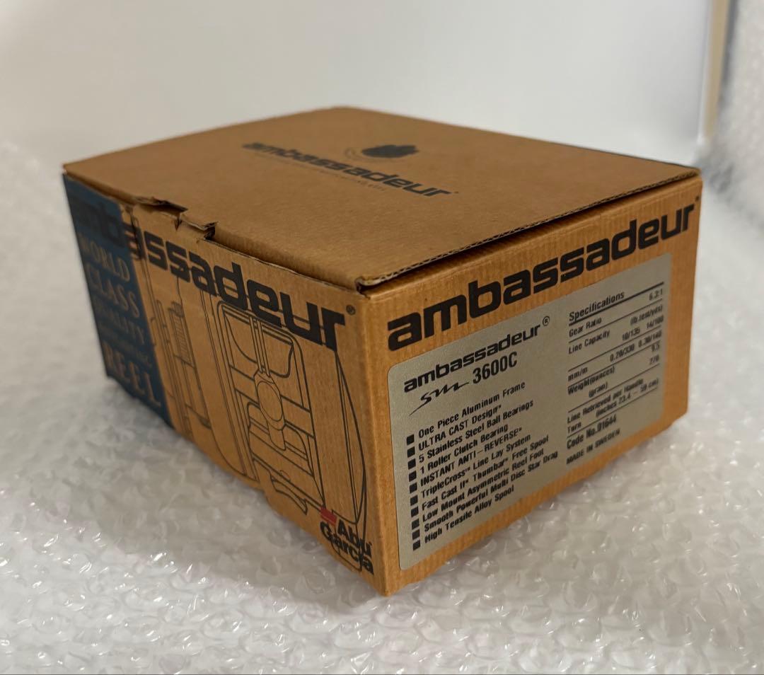 【OH済み、箱付き】 アブガルシア アンバサダー SM3600C