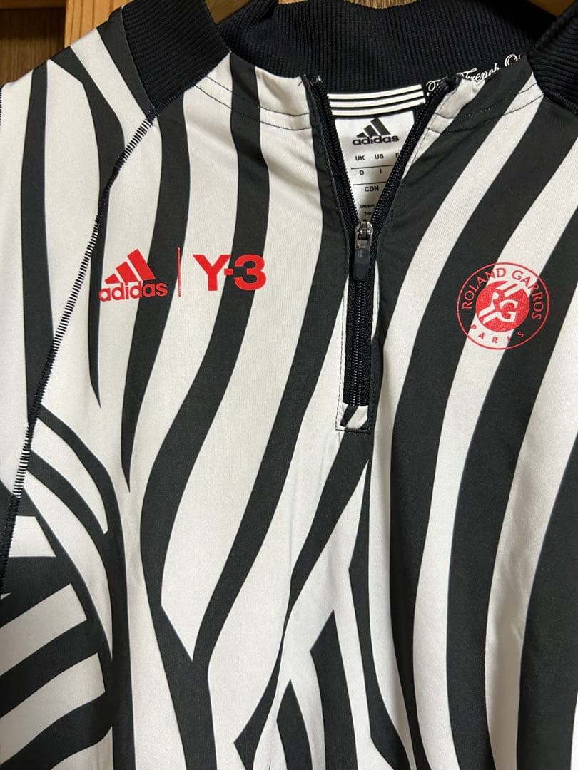 adidas Y-3 ゼブラ柄 サイクルジャージ Lサイズ