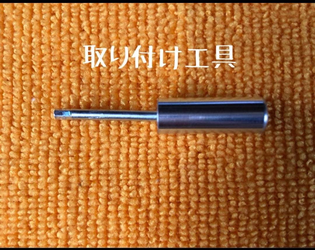 IOS アクリスタ　スリム　ハンドルノブ　ルビーレッド