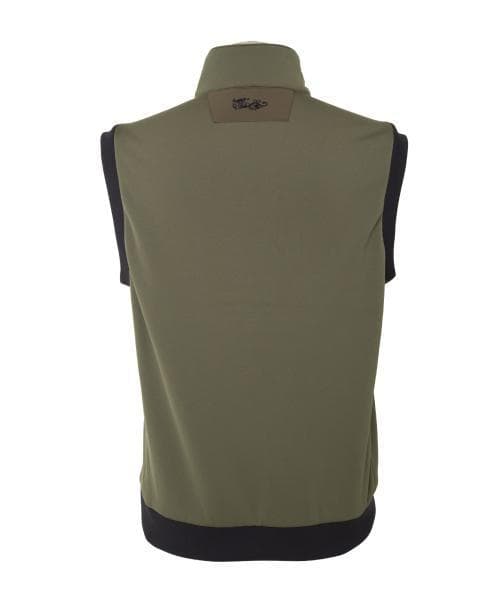 新品☆ダンスウィズドラゴン ドライ&フリーモーションキルトベスト☆カーキ☆XL②