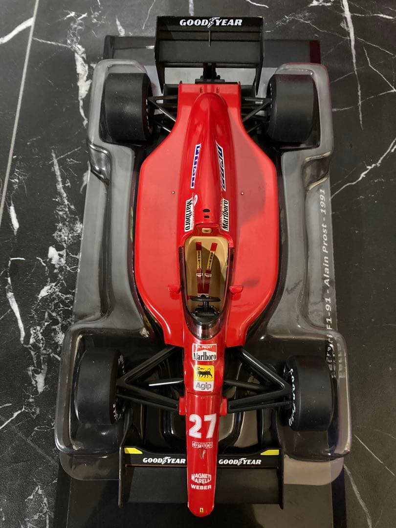 日本未発売　フェラーリF1 ビッグスケールコレクション F1-91 プロスト仕様