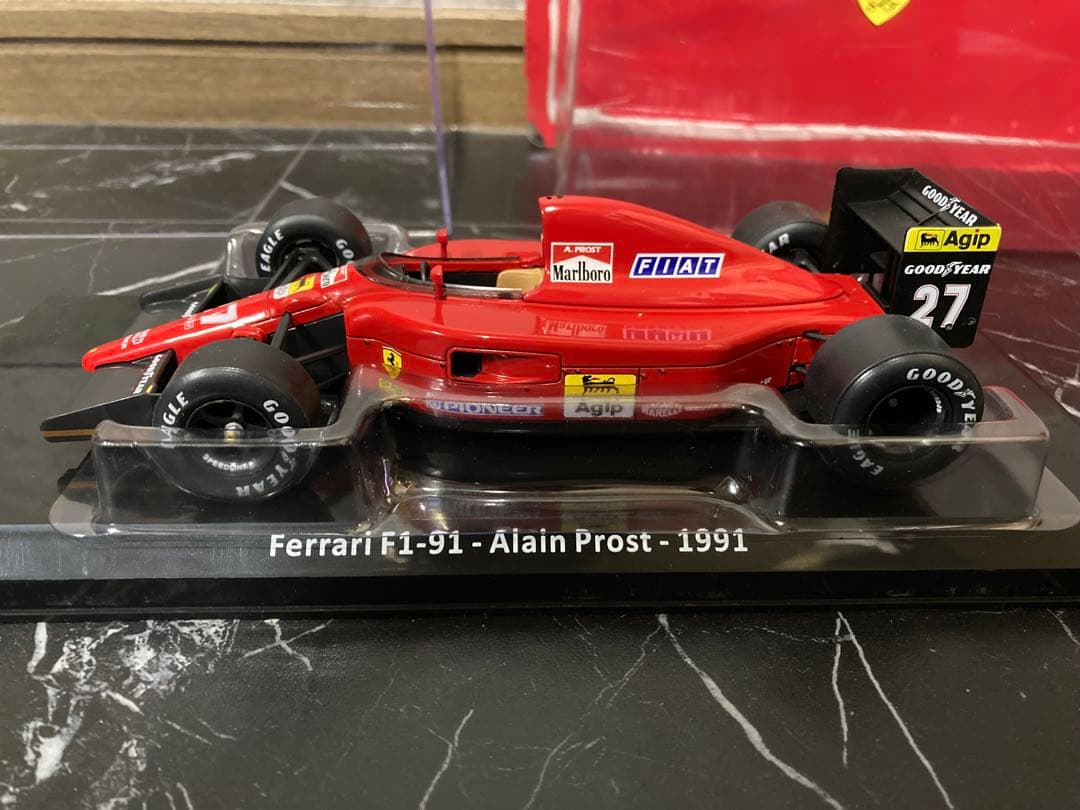 日本未発売　フェラーリF1 ビッグスケールコレクション F1-91 プロスト仕様