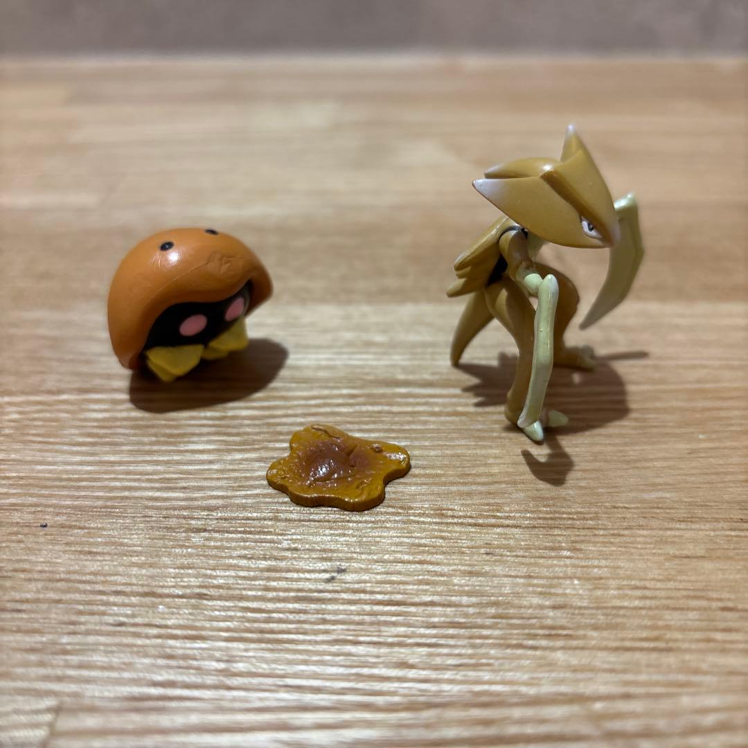 【一点もの/廃盤/化石セット】オムナイト　オムスター　カブト　カブトプス　化石付