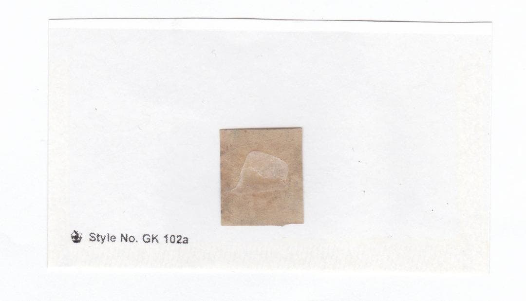 英国　切手 世界初の切手 消印付き 2ペンス 青 のり付き two pence