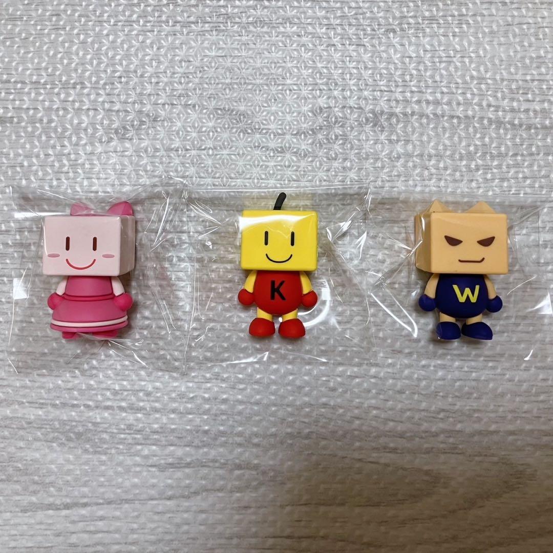 カイロくん ソフ子姫 ワイロくん 8GB フィギュア型 USB マスコット 3点
