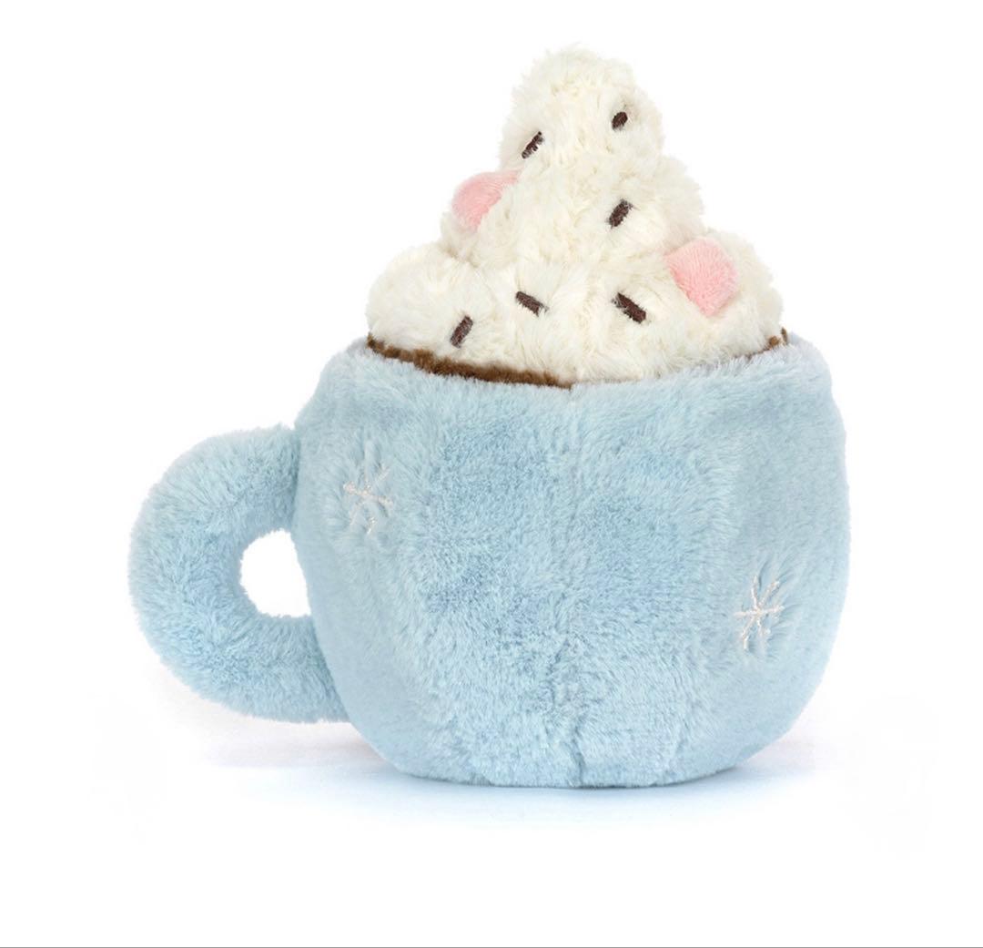 《公式サイト完売》ジェリーキャット ホットチョコレート（マシュマロ）ぬいぐるみ