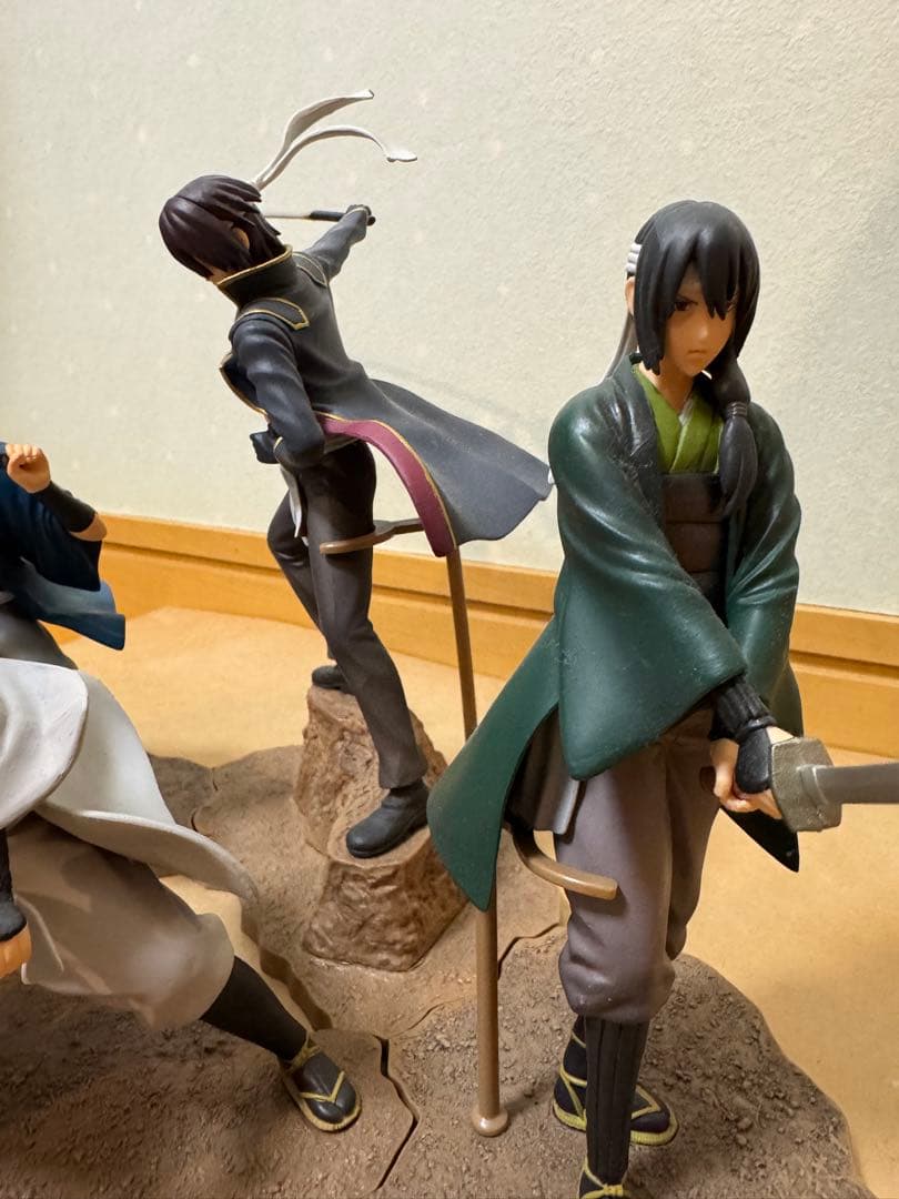 一番くじ銀魂BCDE賞4体フィギュアセット