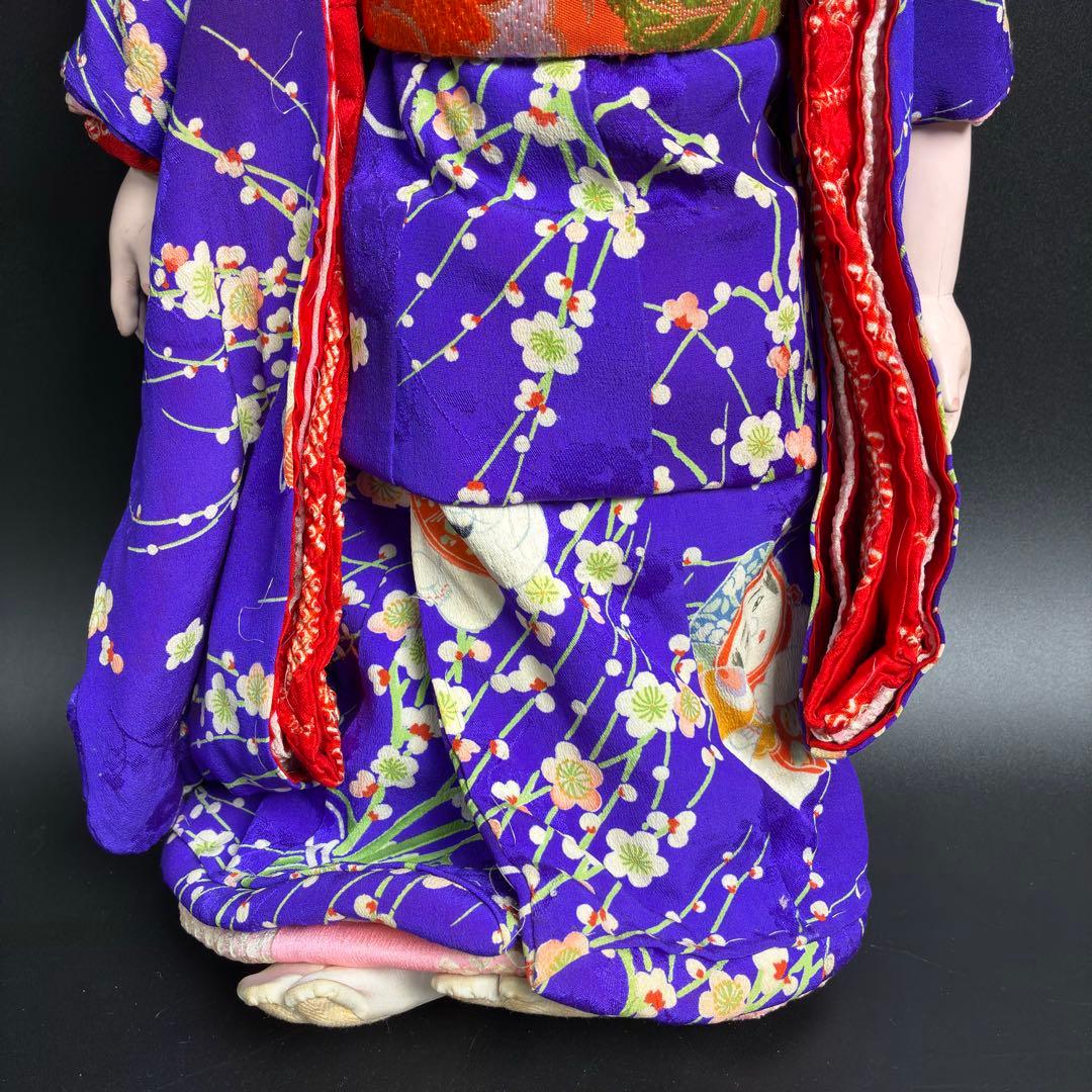 大正 京都 丸平 大木平蔵 市松人形 53cm 日本人形 女の子