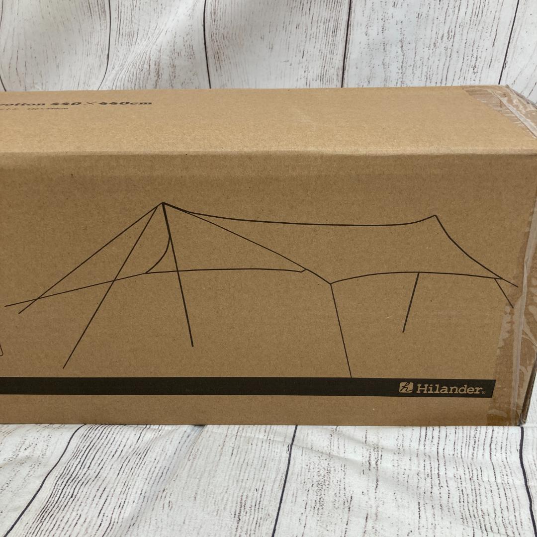 新品 ハイランダー ヘキサゴンタープ 440×440cm/ヤY23680-F1