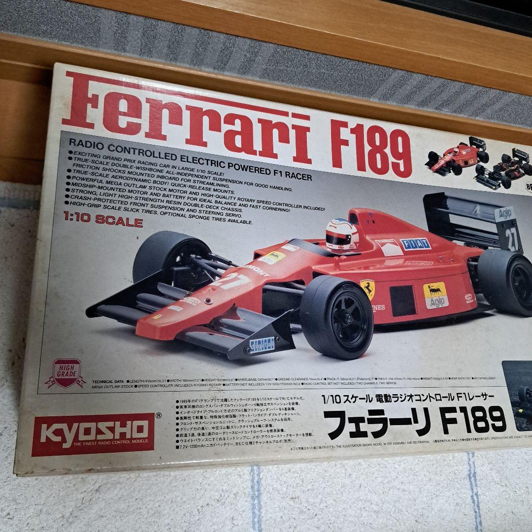 フェラーリ　F189 1/10　ラジコン　京商　KYOSHO