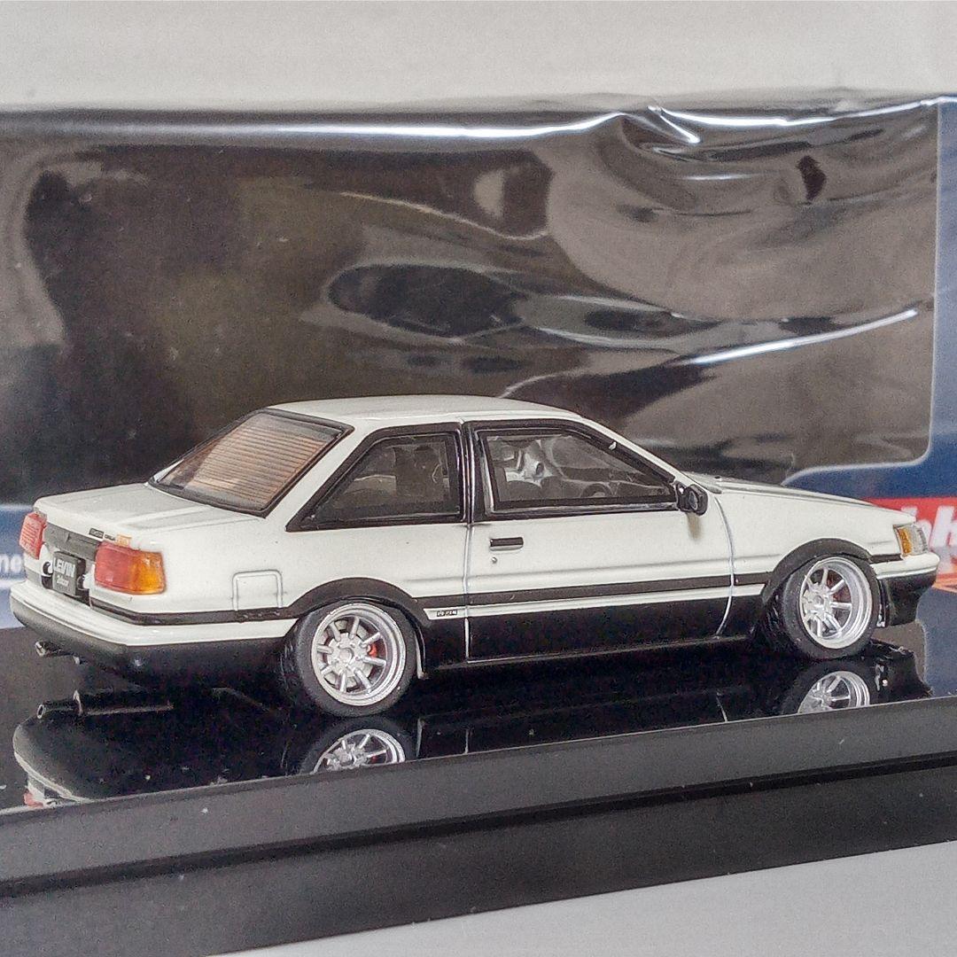 HJ AE86レビン GT APEX 改　白黒ツートン