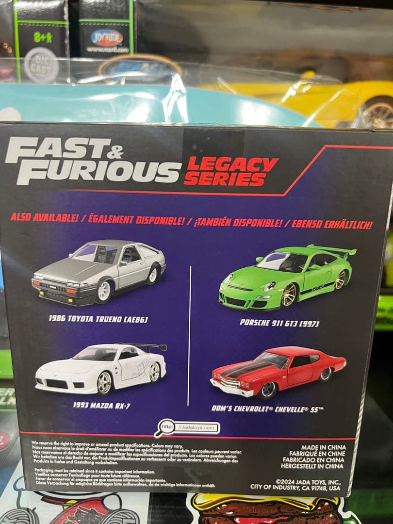 【激レア】Jada FAST&FURIOUS 1/32 6台セット