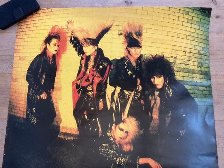 ◆Ｘインディーズ当時のポスター◆X JAPAN◆VANISHING VISION