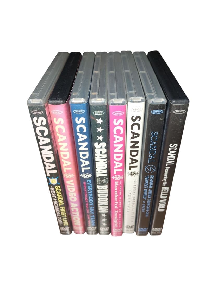 SCANDAL DVD CD シングルCD 全セット
