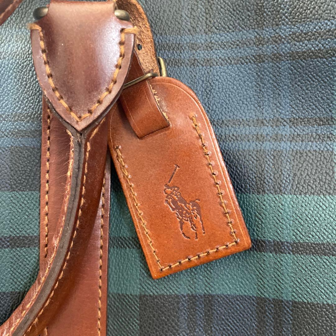 Ralph Lauren ボストンバッグ チェック柄