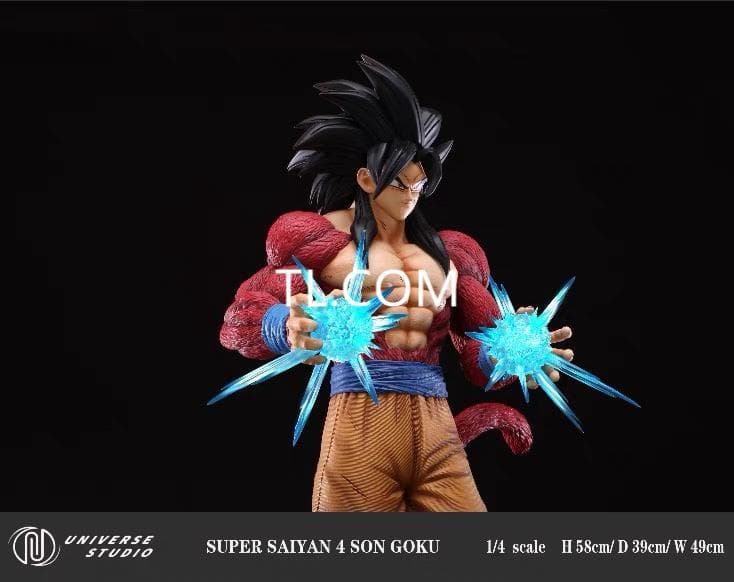 新品未開封『ドラコンボール』スーパーサイヤ人4孫悟空　ガレージキット スタチュー
