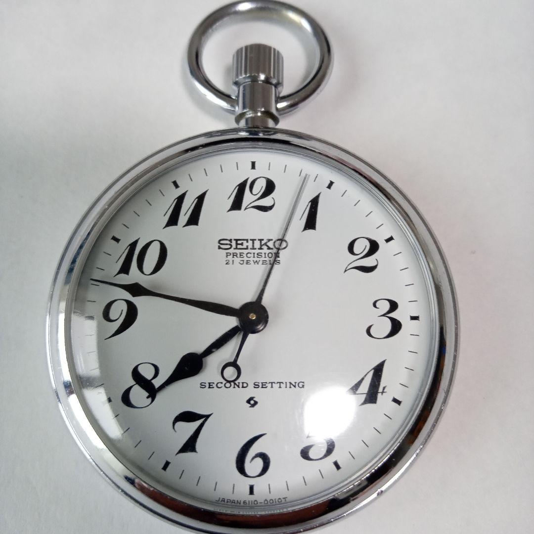 鉄道時計セイコー稼働品
