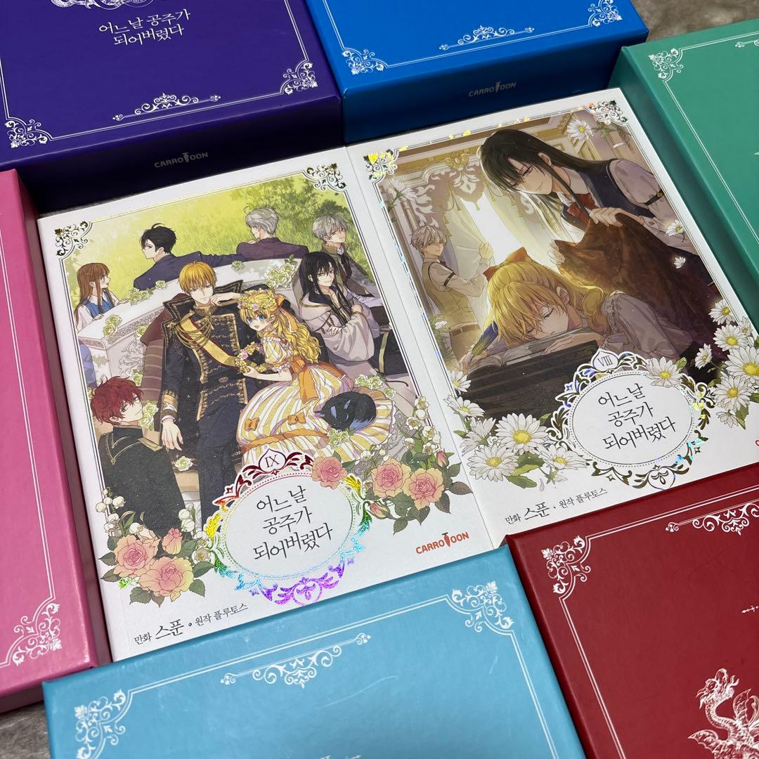 ある日、お姫様になってしまった件について 韓国版 ある姫 豪華限定版 限定 原作