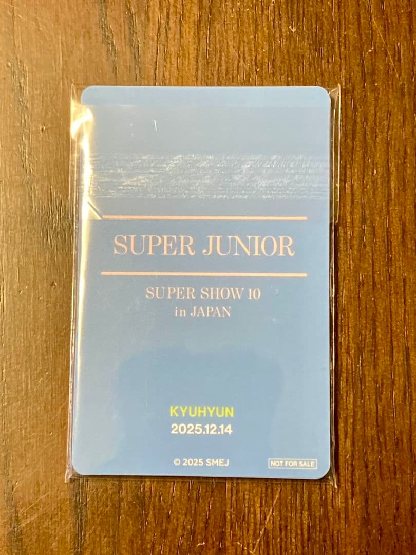 Super Junior スパショ10 アプグレ 特典グッズ トレカ全員分