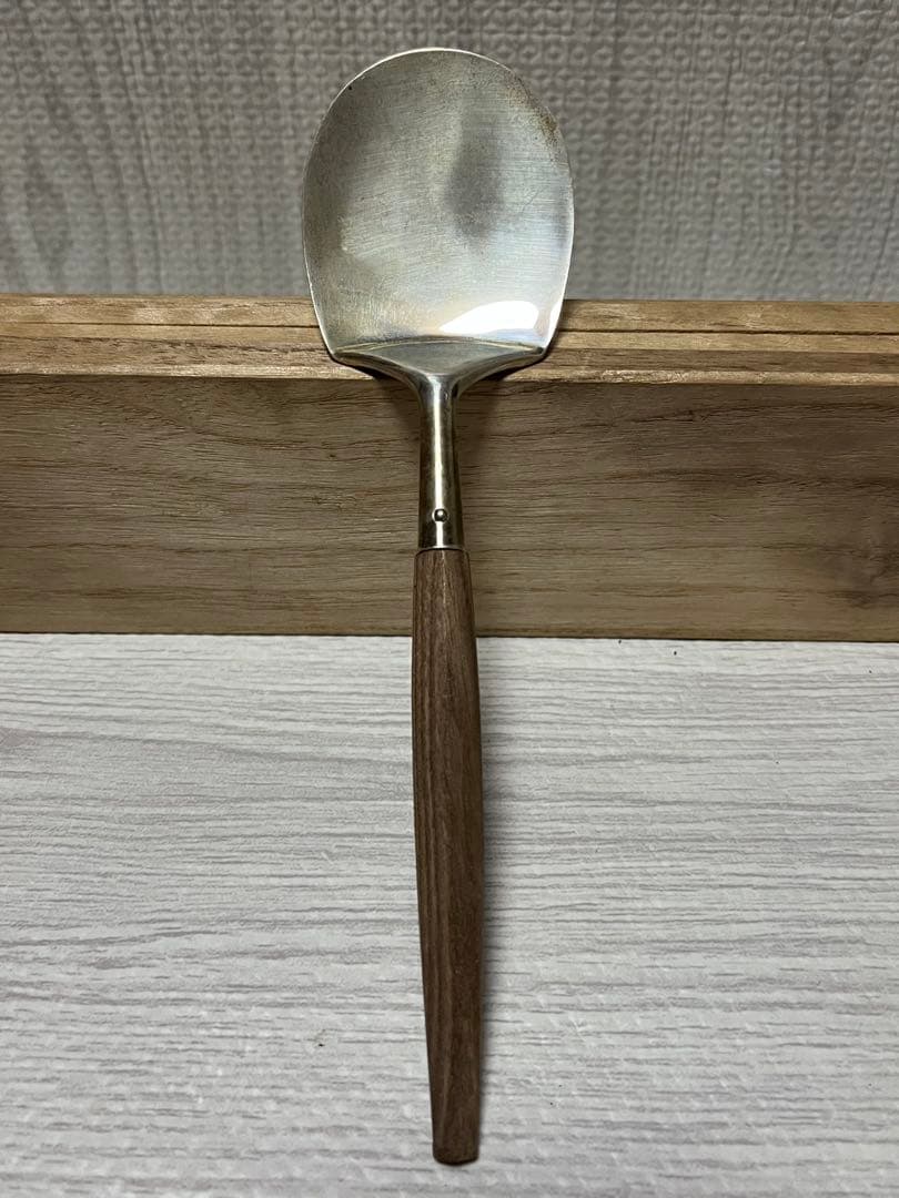 木村清五郎　灰匙　銀90 茶道具 2本セット 木箱付き